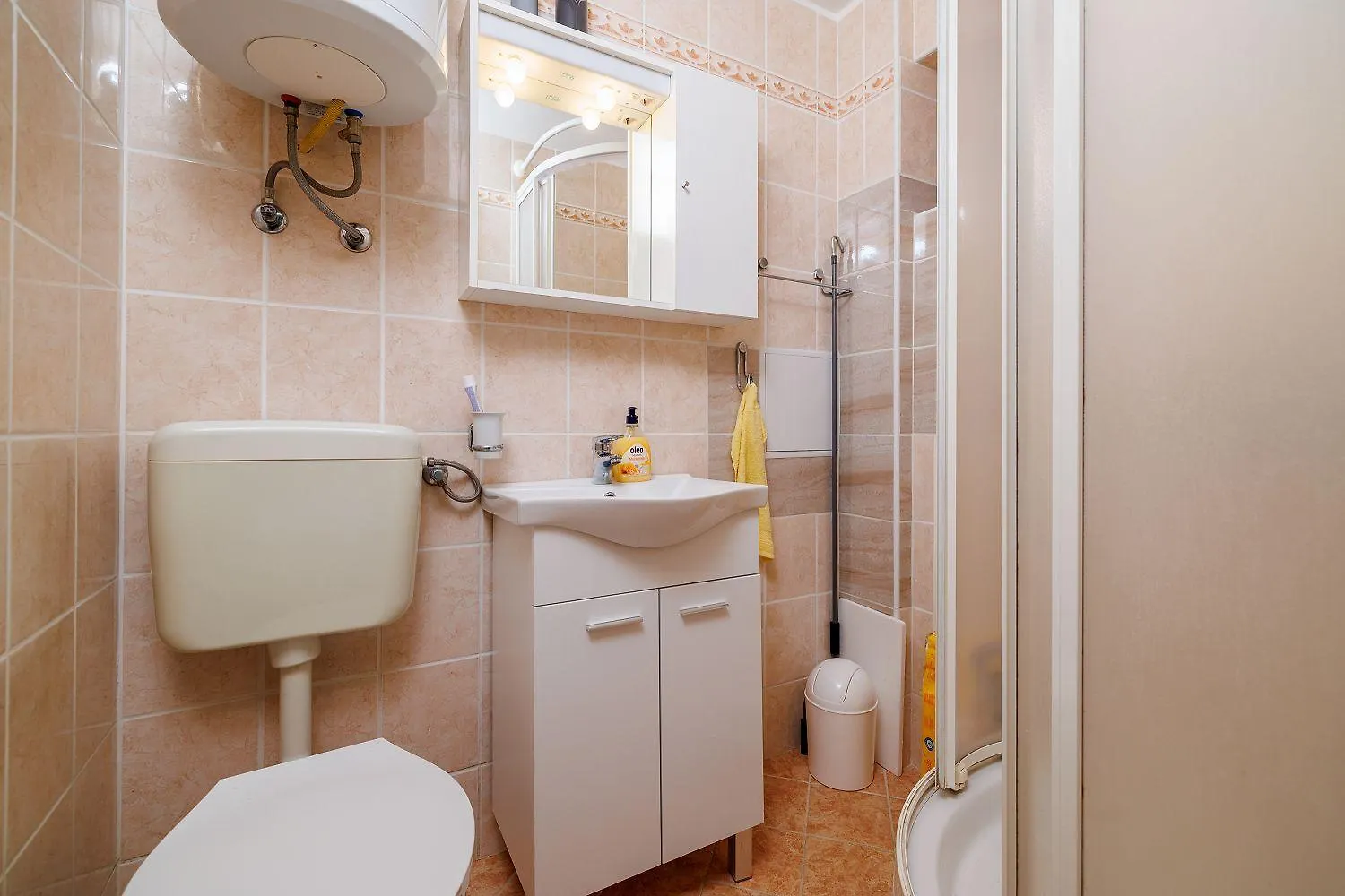 Helles Studio-Apartment Nur 350 Meter Zum Strand Mit Grill, Privatparkplatz, Liege Dramalj Croatia